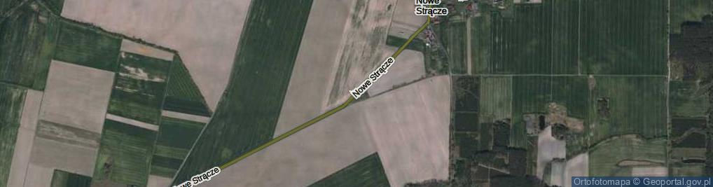 Zdjęcie satelitarne Nowe Strącze ul.